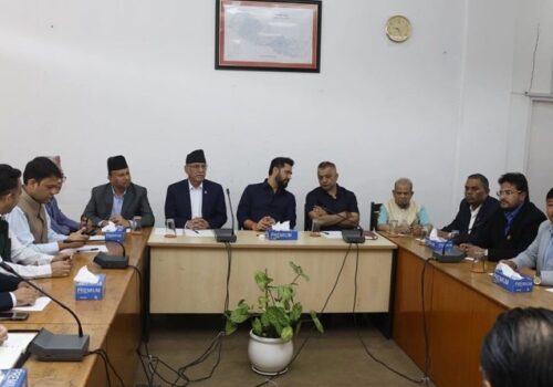 विपत्तिमा सहयोग गर्न अन्तर्राष्ट्रिय समुदायसँग प्रमुख दलहरूको अपिल