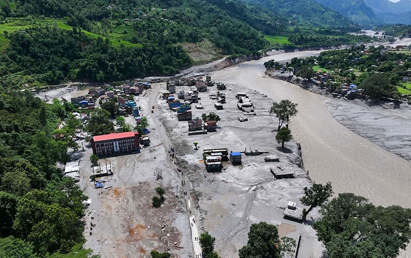रसुवा बाढीमा कर्णालीका १३४ जना अझै बेपत्ता