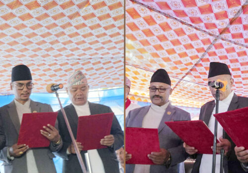 बागमती प्रदेश सरकार विस्तार : ६ मन्त्री शपथग्रहण