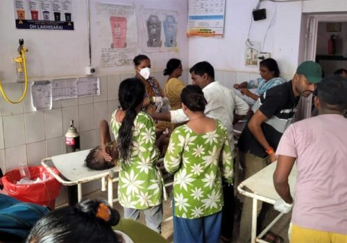 अशोकधाम मन्दिरमा भागदौड मच्चिँदा ७ जनाको ज्यान गयो