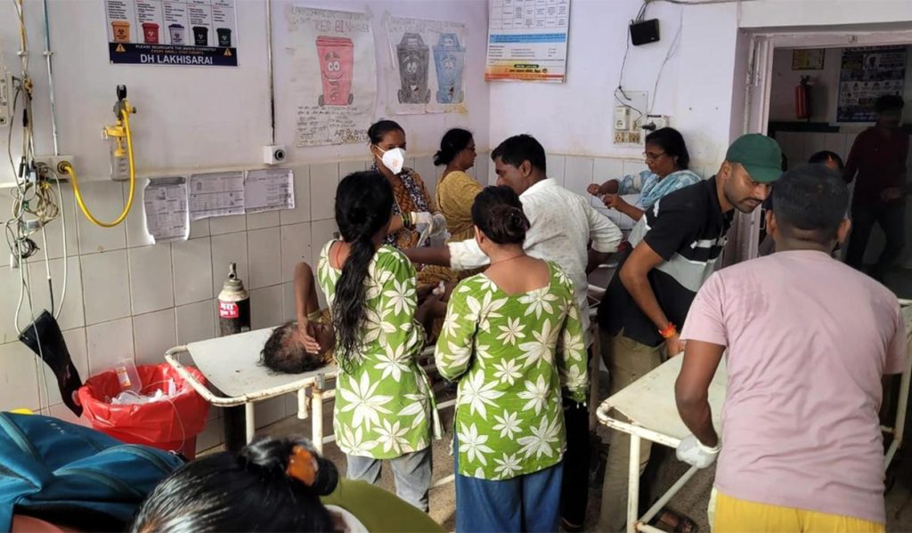अशोकधाम मन्दिरमा भागदौड मच्चिँदा ७ जनाको ज्यान गयो