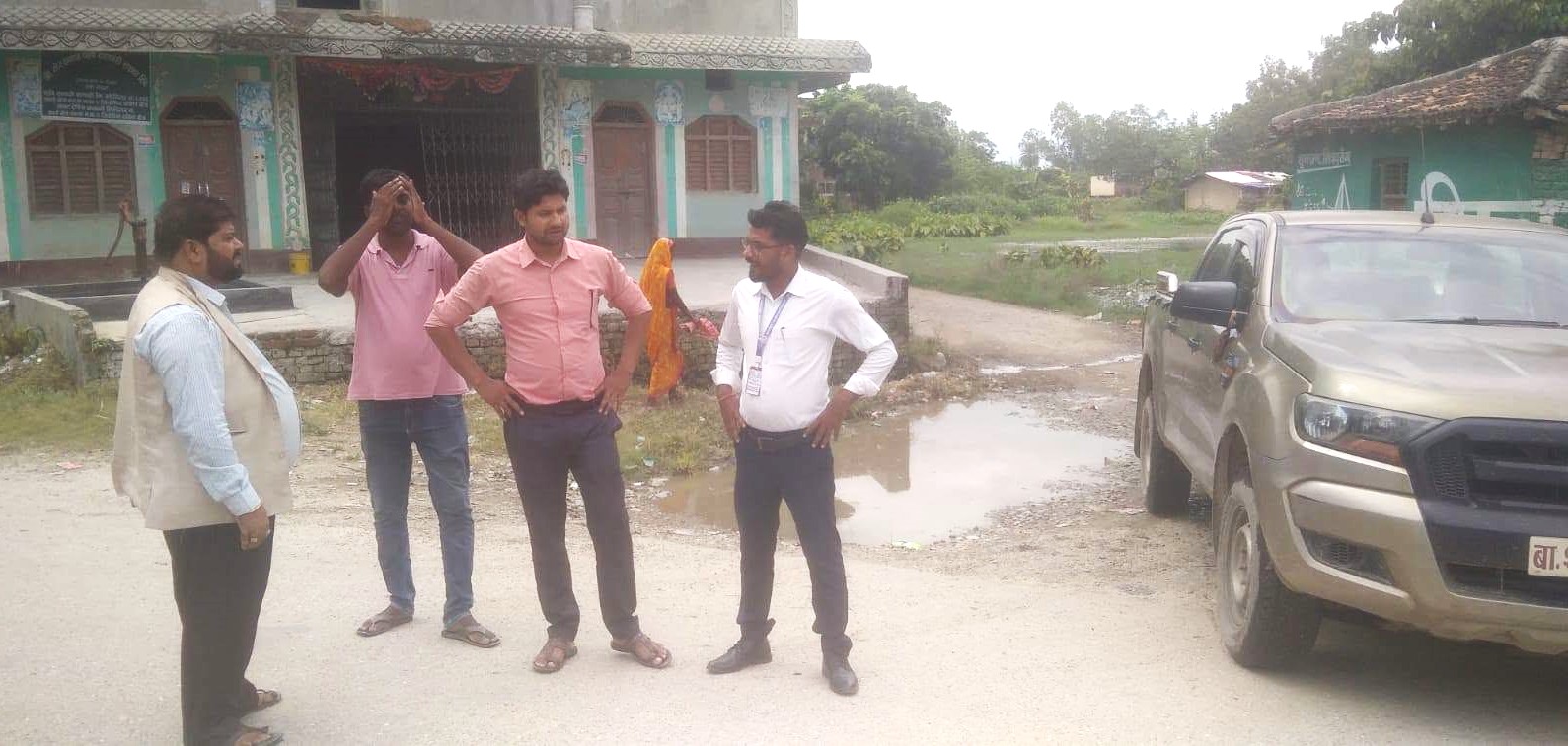 गरुडामा प्रस्तावित सडक तथा नाला निर्माण क्षेत्रको मेयर जैसवालद्वारा स्थलगत निरीक्षण