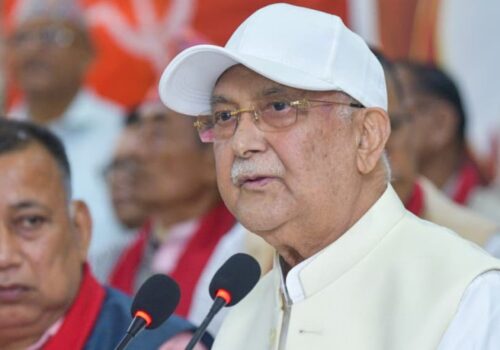 ओलीले भने– एमाले पुनर्गठन होइन, पुनर्जागरण हुन्छ