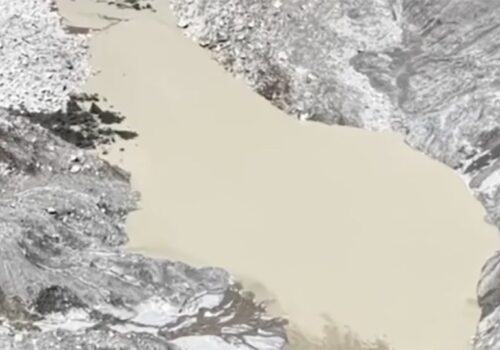 नेपाल–चीन सीमा क्षेत्रमा बनेको ताल १४ फुटबल मैदानजत्रो : चिनियाँ टेलिभिजन