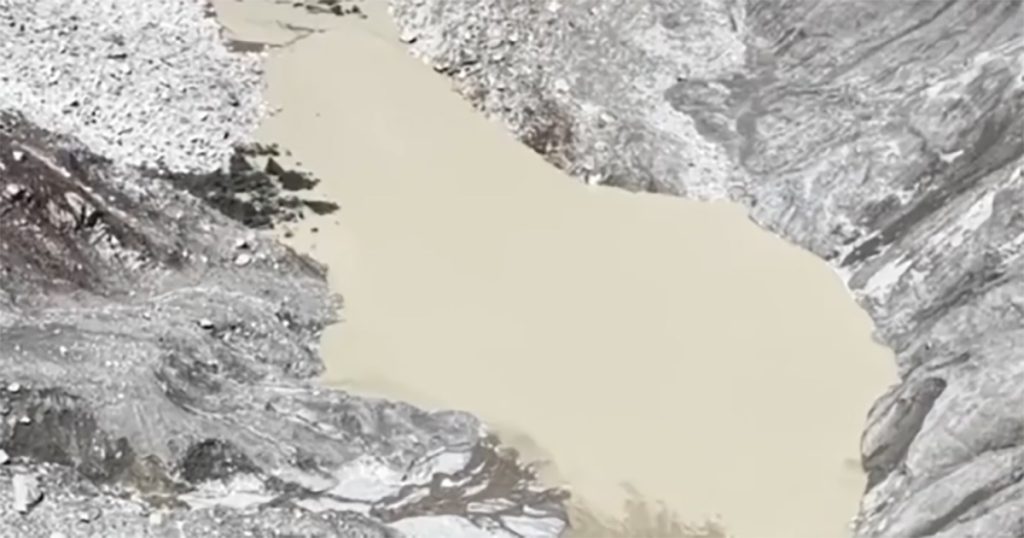 नेपाल–चीन सीमा क्षेत्रमा बनेको ताल १४ फुटबल मैदानजत्रो : चिनियाँ टेलिभिजन