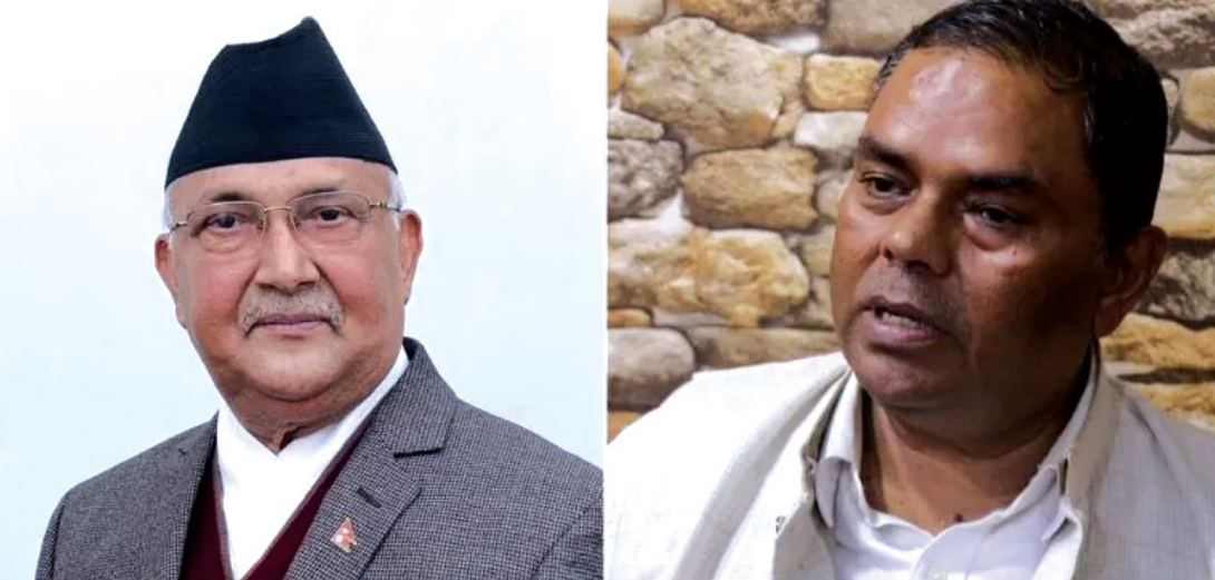 एमालेसँग सहकार्यमा उपेन्द्र यादवको असन्तुष्टि, ओलीसँग राखे गुनासो