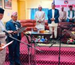 लुम्बिनीमा नेकपाका तीन मन्त्रीले लिए पद तथा गोपनीयताको शपथ