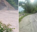 कृष्णभीरको सडक भासिएपछि प्राविधिक अध्ययन सुरु