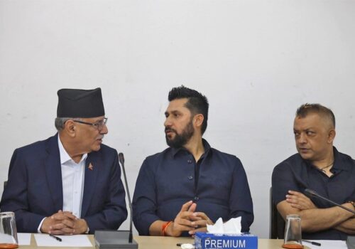 विपत्तिमा कोही एक्लो नहोस् भन्दै प्रचण्डको साझा संकल्पको आह्वान