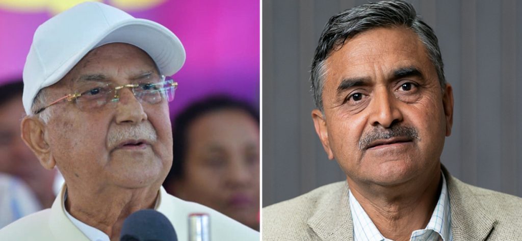 ‘एकल अध्यक्ष बन्नुस्’ भन्दै ठाकुर गैरेले ओलीमाथि उठाए प्रश्न