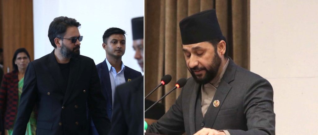 रविको सम्बोधनपछि संसद् भवनबाट बाहिरिए प्रधानमन्त्री बालेन