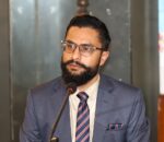 आफ्नै पार्टीका नेता–कार्यकर्ताको विरोधमा परे शिक्षामन्त्री पोखरेल, कार्यक्रमस्थलबाट बाहिरिए