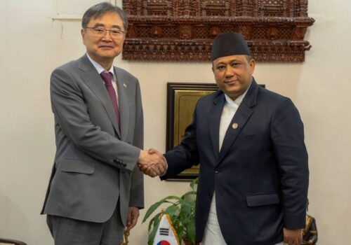 दक्षिण कोरियाको प्रतिबद्धता : बाढीपछिको पुनर्निर्माणमा नेपाललाई सघाउने