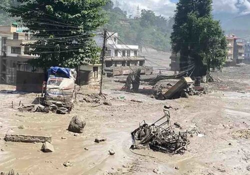 रसुवा बाढी : मृत्यु हुनेको संख्या ९८७ पुग्यो, ३ हजार ९१६ अझै बेपत्ता