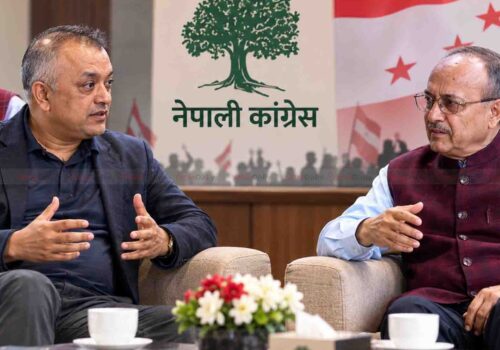 सभापति थापा र खड्काबीच ‘वान टु वान’ वार्ता : कांग्रेस विवाद समाधानतर्फ