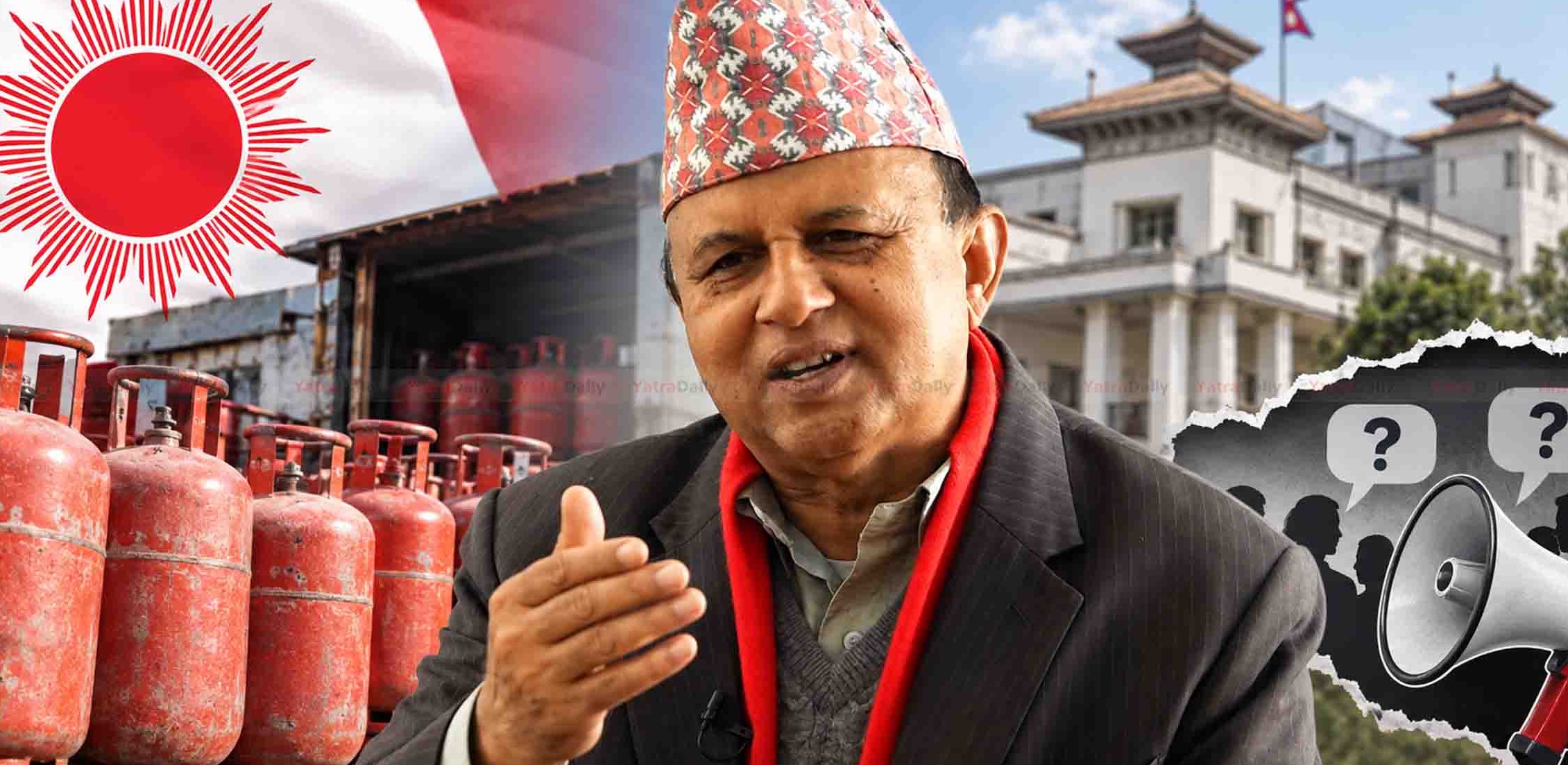 ‘एमालेले ग्यास लुकायो’ भन्ने हल्लाप्रति पोखरेलको प्रतिक्रिया, ‘सरकारले भ्रमको खेती गर्‍यो’