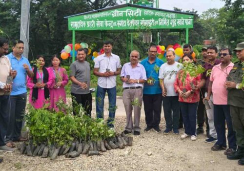 मितेरी पुलमा यात्रुको सुविधाका लागि चिसो पानी र विश्रामस्थल सञ्चालन