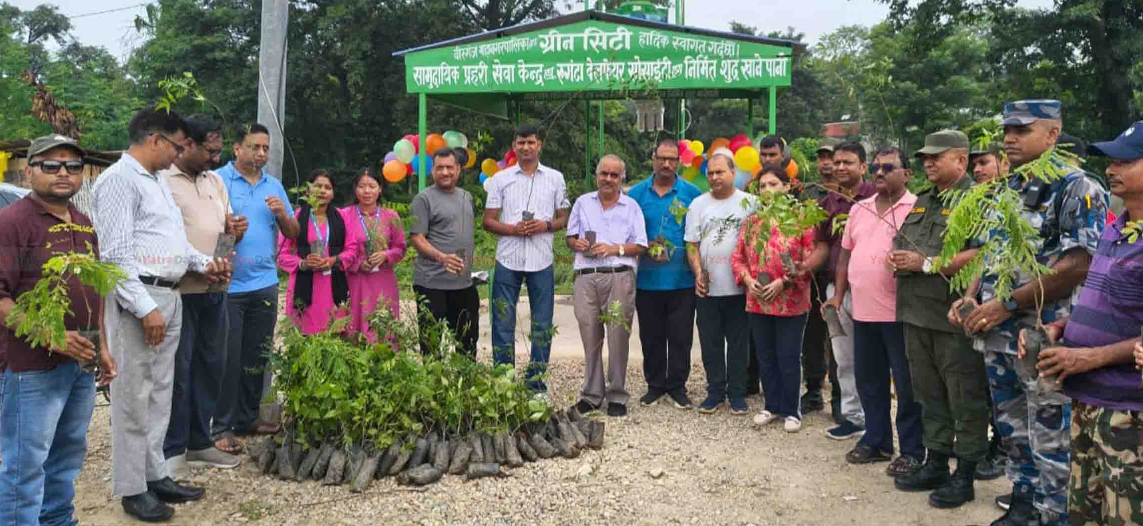 मितेरी पुलमा यात्रुको सुविधाका लागि चिसो पानी र विश्रामस्थल सञ्चालन