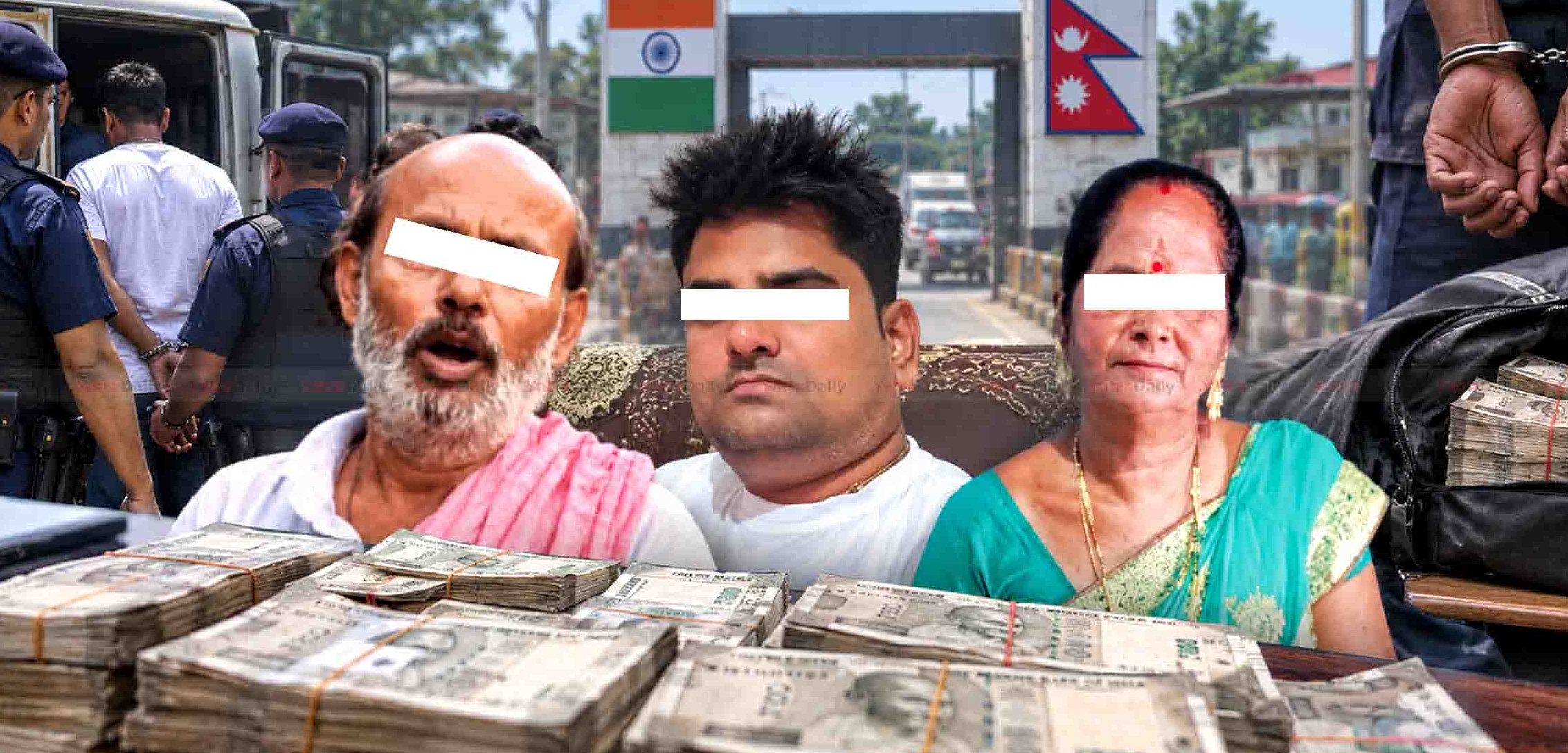 नक्कली भारुको कारोबारमा एकै परिवारका दुई सदस्यसहित ३ जना भारतीय पक्राउ