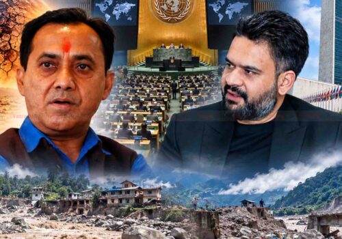 अमेरिका उड्नुअघि प्रधानमन्त्री बालेनलाई भेटे कांग्रेस नेताले, जलवायु न्याय र विपत्तिबारे दिए सुझाव