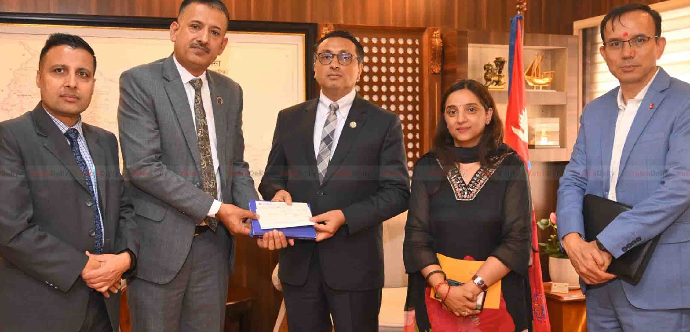 विपद्को घडीमा तिलगंगाको ठूलो साथ : उद्धार कोषमा १ करोड ३१ लाखभन्दा बढी सहयोग