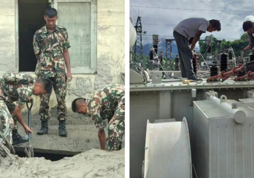 बाढीको क्षतिबीच नुवाकोटमा विद्युत् सेवा पुनःस्थापना, ९० प्रतिशत क्षेत्रमा आपूर्ति