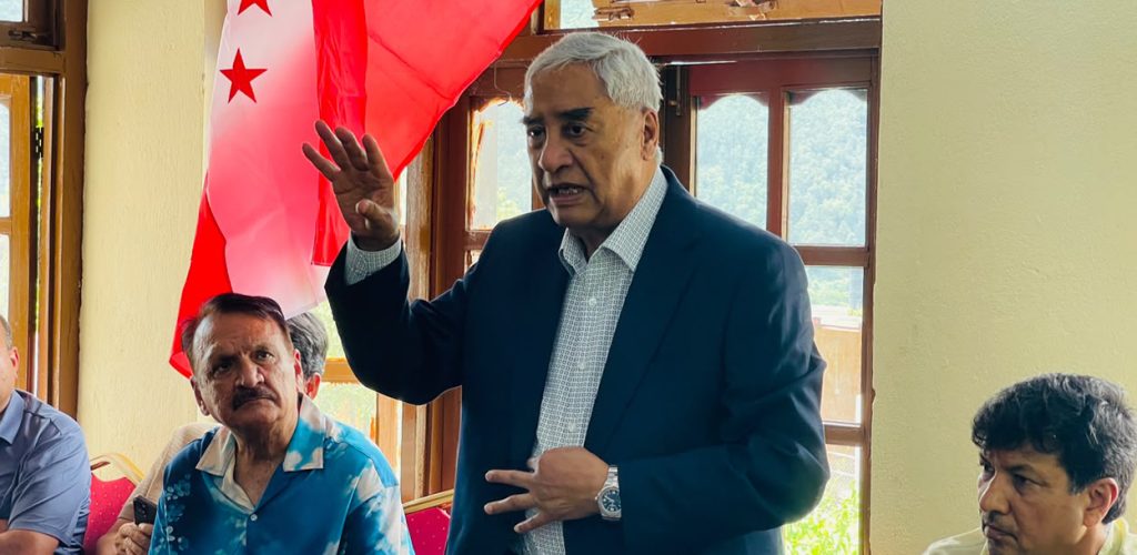 देउवाको जोड : खोज तथा उद्धारदेखि पुनर्निर्माणसम्मलाई प्राथमिकता दिऔँ