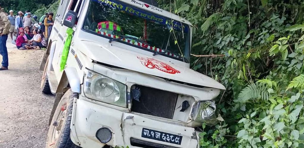 जिप दुर्घटना हुँदा गोरखामा एक जनाको ज्यान गयो, सात घाइते