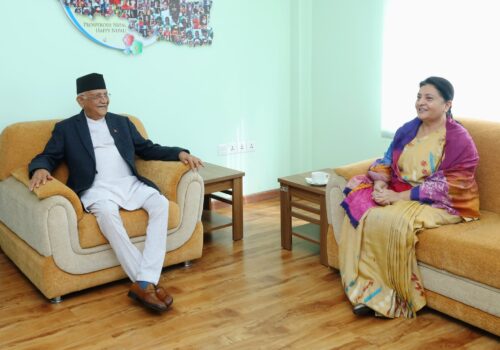 एमालेमा विद्यालाई वरिष्ठ नेता बनाउने प्रस्ताव, रघुवीरको पहल