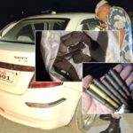 वीरगञ्जमा भारतीय कारबाट ४ पेस्तोल र ६ गोली बरामद, अनुसन्धान जारी