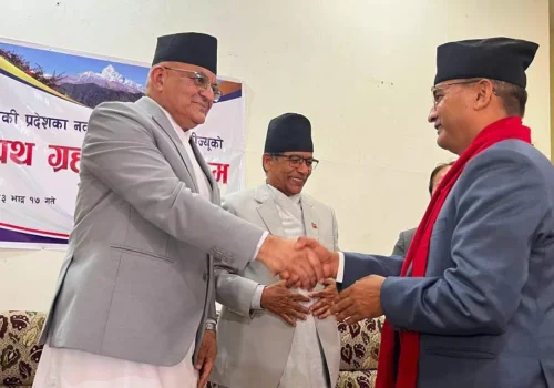 गण्डकीका नवनियुक्त मन्त्रीले लिए शपथ