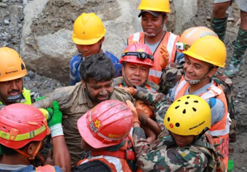 ११ दिनपछि सुरुङबाट उद्धार भएका साह अस्पतालबाट डिस्चार्ज