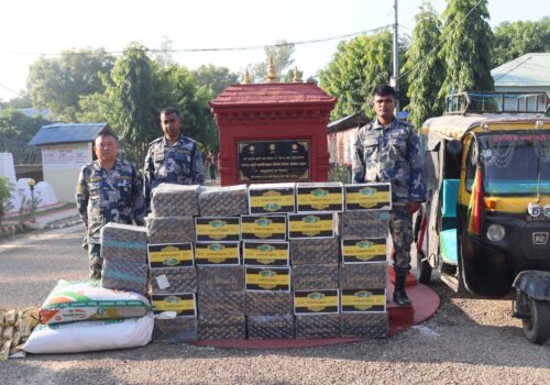 महोत्तरीबाट ७ लाख रुपैयाँभन्दा बढी मूल्यका अवैध सामान नियन्त्रणमा