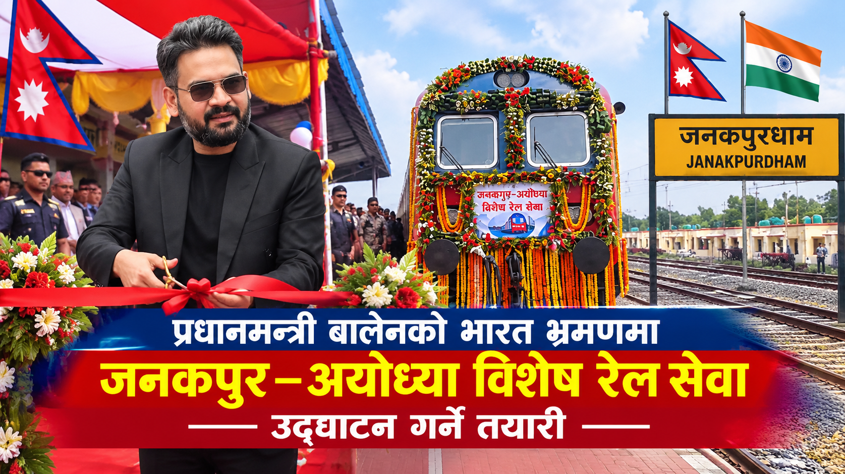 जनकपुर अयोध्या रेल सेवाले पाउने गति, बालेनबाट उद्घाटन गर्ने तयारी