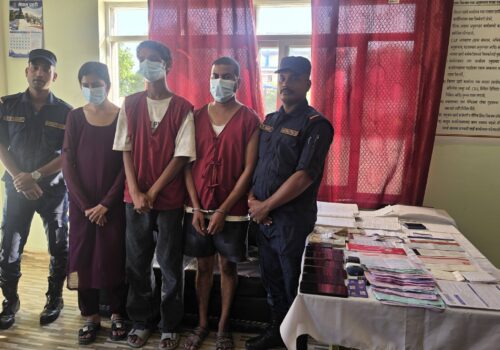 रौतहटमा ५० लाखको साइबर ठगी प्रकरणमा तीन जना पक्राउ, २२ जना पीडित