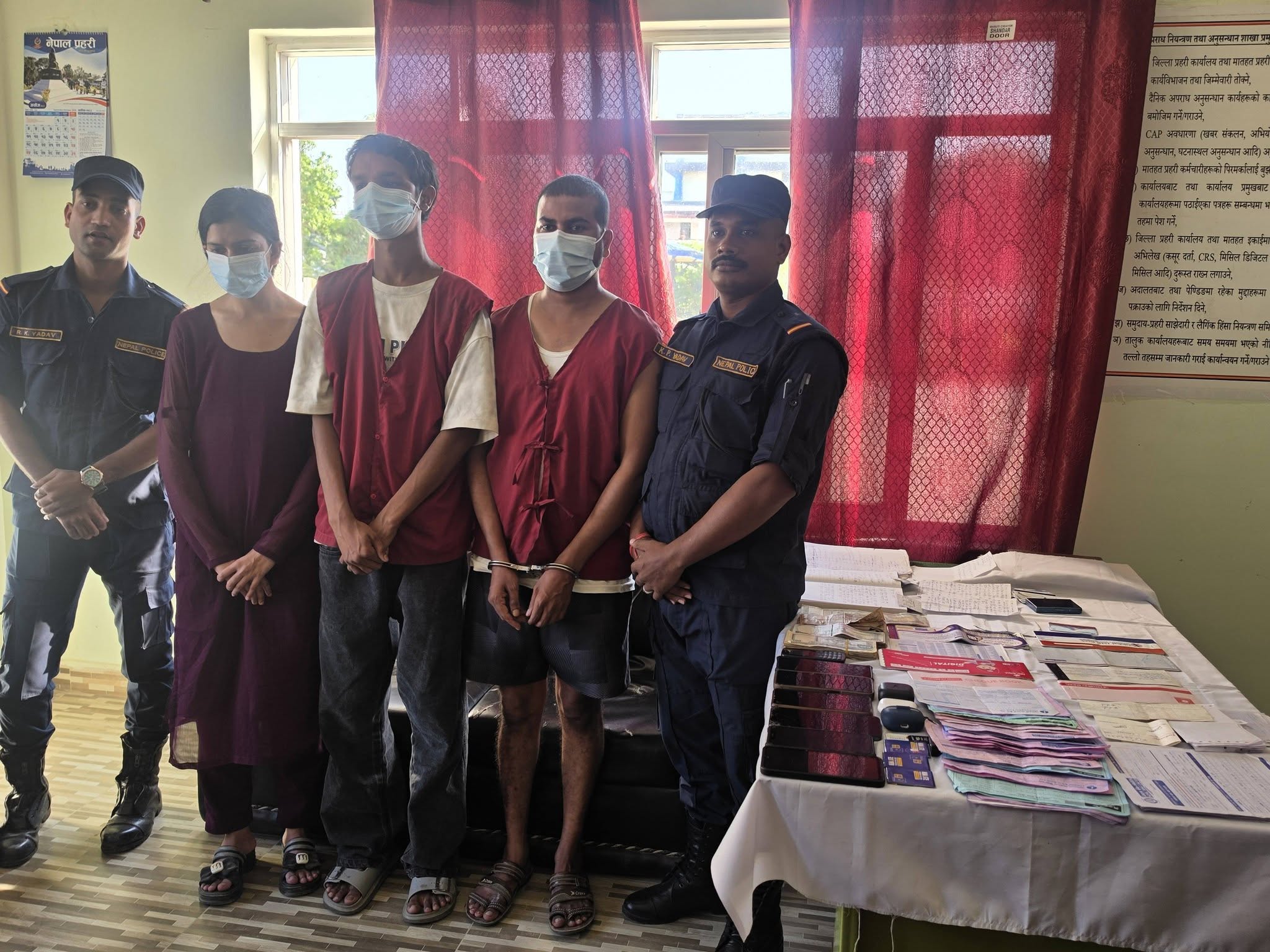 रौतहटमा ५० लाखको साइबर ठगी प्रकरणमा तीन जना पक्राउ, २२ जना पीडित