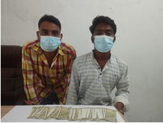 ५ सय दरका ७० थान नक्कली भारुसहित दुई भारतीय पक्राउ