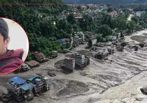 आफ्नै घर बाढीले पुरियो, अरूको आँसु पुछ्दै हिँड्छन् जनप्रतिनिधि रविन्द्र