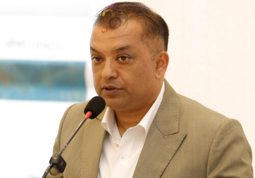 टिकट वितरणमा माथिको दबाब चल्दैन, गगन थापाको प्रतिबद्धता