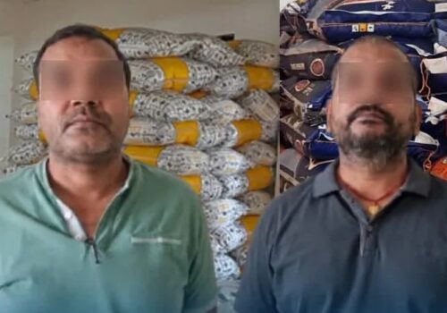 नक्कली स्टिकर लगाएर म्याद सकिएका खाद्य वस्तु बिक्री, दुई पक्राउ
